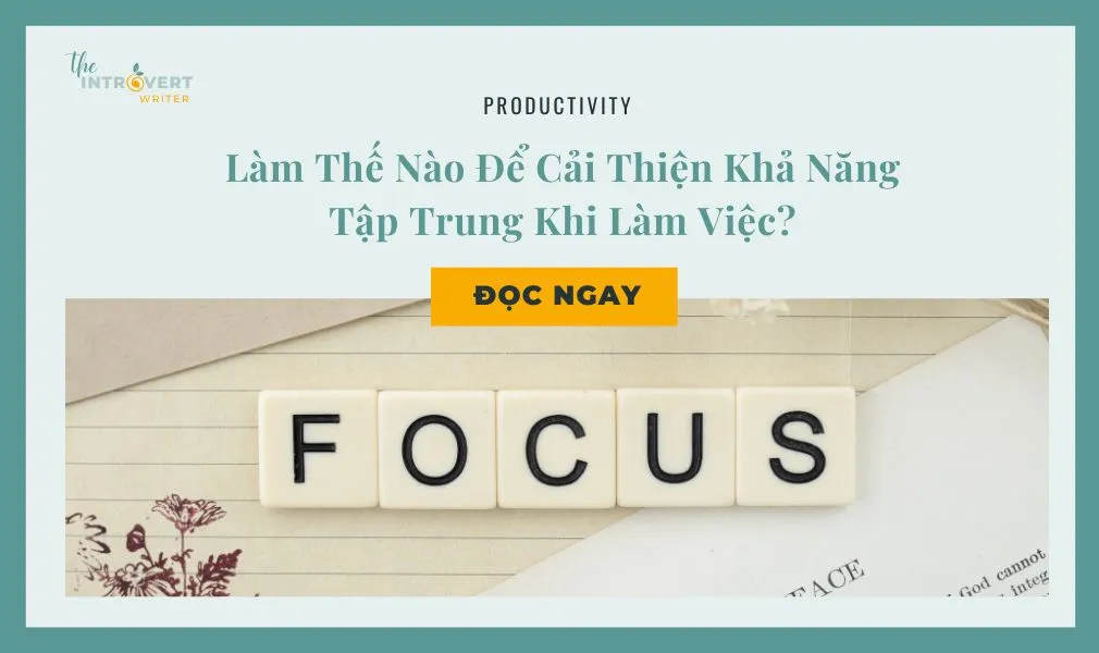 tập trung làm việc