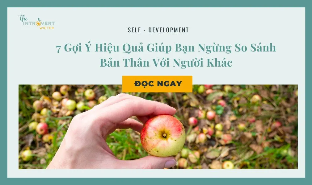 so sánh bản thân với người khác