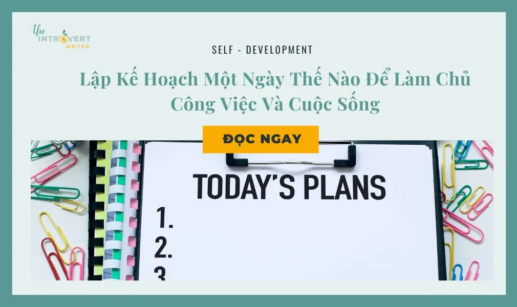 lập kế hoạch một ngày