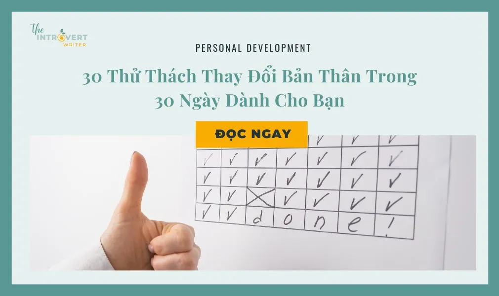 thử thách thay đổi bản thân