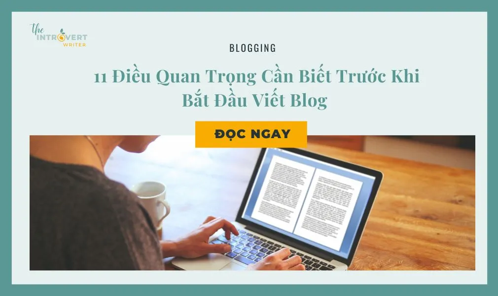 bắt đầu viết blog