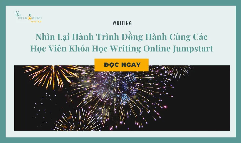 nhìn lại khoá học writing online jumpstart
